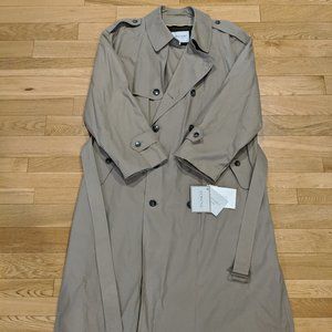 TOWNE by London Fog Long Trench Coat 46R
